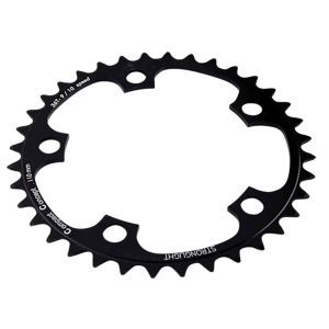 PLATEAU ROUTE DIAM 110 INTER 36DTS NOIR ALU 5083 STRONG 10/9V. 5 BRANCHES