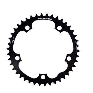 PLATEAU ROUTE DIAM 130 INTER 42DTS NOIR ALU 5083 STRONG 8/9/10V. 5 BRANCHES