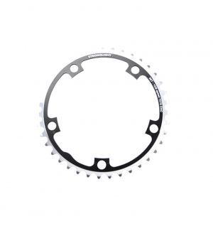 PLATEAU ROUTE DIAM 130 INTER 42DTS NOIR ALU 7075 STRONG 8/9/10V. 5 BRANCHES