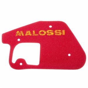 MOUSSE FILTRE A AIR SCOOT MALOSSI DOUBLE RED SPONGE POUR MBK 50 BOOSTER, STUNT-YAMAHA 50 BWS, SLIDER