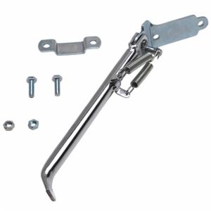 BEQUILLE CYCLO LATERALE ADAPTABLE PEUGEOT 103 SPX-RCX CHROME (LONGUEUR 275mm)