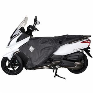 TABLIER COUVRE JAMBE TUCANO POUR KYMCO 125-200-300 DINK STREET (R078-X) (TERMOSCUD) (SYSTEME ANTI-FLOTTEMENT SGAS)