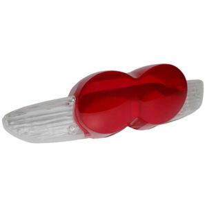 CABOCHON FEU ARRIERE SCOOT ADAPTABLE MBK 50 OVETTO 2008+-YAMAHA 50 NEOS 2008+ ROUGE