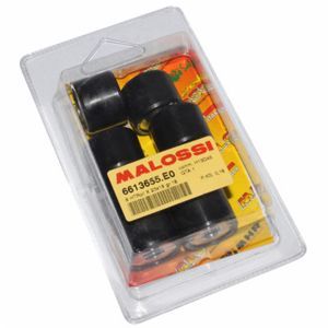 GALET-ROULEAU MAXISCOOTER MALOSSI 25x19  18,0g (x8)  POUR GILERA 800 GP- APRILIA 850 SRV (6613655E0)
