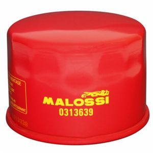 FILTRE A HUILE MAXISCOOTER MALOSSI RED CHILLI POUR YAMAHA 500 TMAX 2001+2011, 530 TMAX 2012+ - KYMCO 500 XCITING 2005 +2012 (EQUIVALENT HF147)