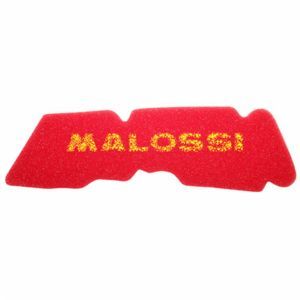 MOUSSE FILTRE A AIR SCOOT MALOSSI POUR PIAGGIO 50 ZIP 2T 2000+, NRG 2001+, TYPHOON 2001+, LIBERTY, FLY, LX 2T-GILERA 50 STALKER 2005+, RUNNER 2002+  ROUGE