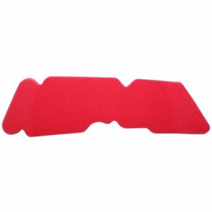 MOUSSE FILTRE A AIR SCOOT ADAPTABLE PIAGGIO 50 ZIP 2T 2000+, NRG 2001+, TYPHOON 2001+, LIBERTY, FLY, LX 2T-GILERA 50 STALKER 2005+, RUNNER 2002+ (ROUGE)  -ARTEIN-