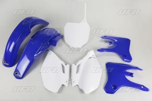 Kit plastique UFO couleur origine bleu/blanc Yamaha YZ250F/450F