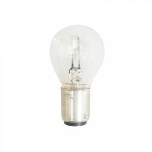 AMPOULE-LAMPE STANDARD  6V 15-15W CULOT BAX15d BLANC (PROJECTEUR) (VENDU A L'UNITE)