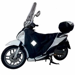 TABLIER COUVRE JAMBE TUCANO POUR KYMCO 125 PEOPLE-ONE 2013+ (R168-X) (TERMOSCUD) (SYSTEME ANTI-FLOTTEMENT SGAS)