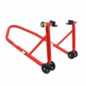 LEVE-BEQUILLE MOTO STAND P2R ARRIERE UNIVERSEL ACIER ROUGE