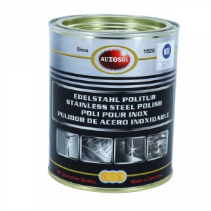 POLISH METAL AUTOSOL STAINLESS STEEL POUR ACIER INOXYDABLE (POT 750ml) (MADE IN GERMANY - QUALITE PREMIUM)
