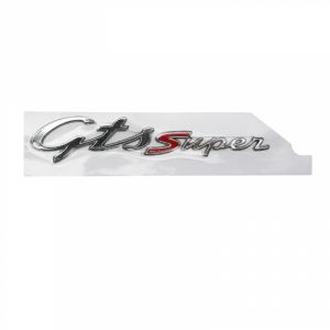 DECO-LOGO "GTS SUPER" D'AILE ARRIERE DROITE ORIGINE PIAGGIO 125-300 VESPA GTS 2016+2020  -2H001664-