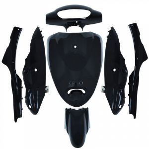 CARROSSERIE-CARENAGE SCOOT ADAPTABLE SCOOTER CHINOIS NOIR (7 PIECES)