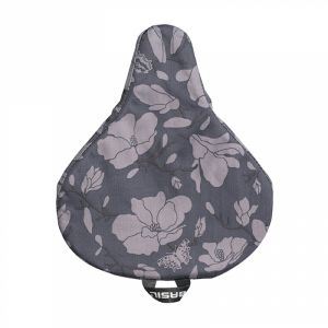 COUVRE SELLE VELO BASIL MAGNOLIA GRIS (28x23cm) WATERPROOF (OFFRE SPECIALE)