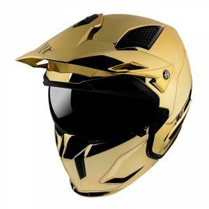 CASQUE TRIAL MT STREETFIGHTER SV UNI CHROME OR