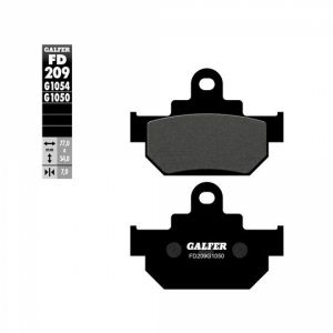 PLAQUETTE FREIN 105 GALFER G1050 ADAPT. AV 125/250 SUZUKI GZ/MARAUDER/INTRUDER (PR)