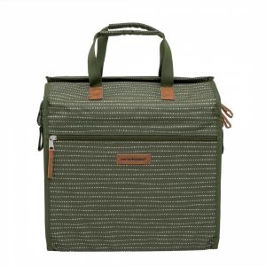 SACOCHE VELO PORTE BAGAGE NEWLOOXS LILLY NOMI VERT - 18 LITRES - 350x320x160MM