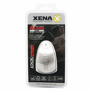 ANTIVOL BLOQUE DISQUE XENA XX6 INOX AVEC ALARME 120 dB (Ø 6mm)