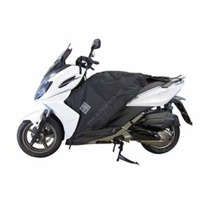 TABLIER COUVRE JAMBE TUCANO POUR KYMCO 400 XCITING S 2018+ (R192-X) (TERMOSCUD) (SYSTEME ANTI-FLOTTEMENT SGAS)