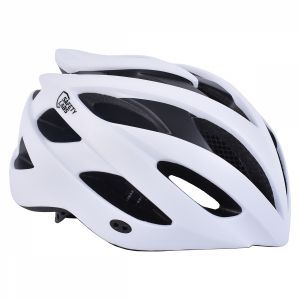 CASQUE VELO ADULTE SAFETY LABS IN-MOLD AVEX BLANC MAT AVEC ECLAIRAGE LED INTEGREE T.L (57-61CM)