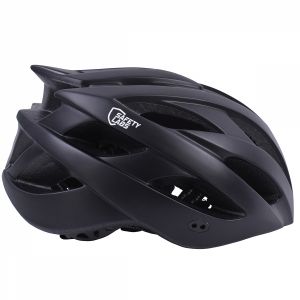 CASQUE VELO ADULTE SAFETY LABS IN-MOLD AVEX NOIR AVEC ECLAIRAGE LED INTEGREE T.L (57-61CM)