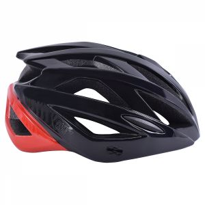 CASQUE VELO ADULTE SAFETY LABS IN-MOLD JUNO NOIR/ROUGE T.L (58-61CM)
