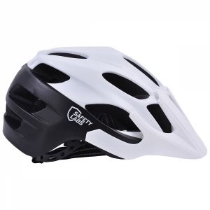 CASQUE VELO ADULTE SAFETY LABS IN-MOLD VOX BLANC/NOIR MAT T.M (54-57CM)