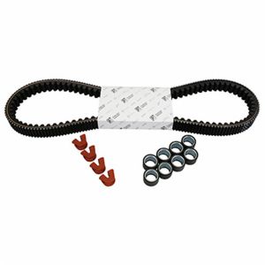 KIT TRANSMISSION (COURROIE, GALETS, GUIDES) ORIGINE PIAGGIO 350 MP3 2018+, X10 2012+, BEVERLY 2012+  -1R000448-