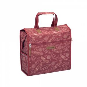 SACOCHE VELO PORTE BAGAGE NEWLOOXS LILLY FOREST ROUGE - 18 LITRES - 350x320x160MM