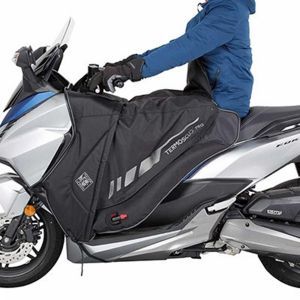 TABLIER COUVRE JAMBE TUCANO POUR HONDA 125-300 FORZA 2018+ (R198-X) (TERMOSCUD) (SYSTEME ANTI-FLOTTEMENT SGAS)