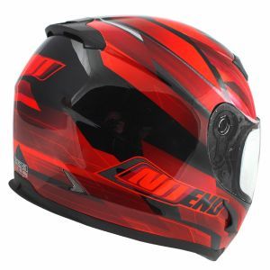 CASQUE INTEGRAL NOEND RACE BY OCD RED SA36 DOUBLE VISIERE     S