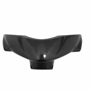 COUVRE GUIDON ADAPT. MBK 50 OVETTO 2008-2018 / YAMAHA 50 NEOS 2008-2018 NOIR METAL
