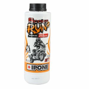 HUILE IPONE 2T SCOOT RUN2 100% SYNTHESE (BIDON 1 LITRE)