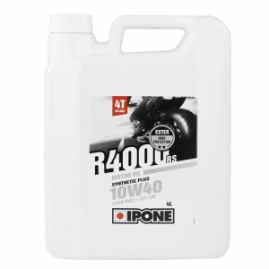 HUILE IPONE 4T R4000 RS SYNTHESE 10W40 (BIDON 4 LITRES)
