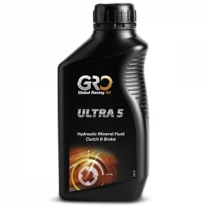 LIQUIDE DE FREIN  EMBRAYAGE GLOBAL RACING OIL ULTRA 5 MINERAL (500 ML)