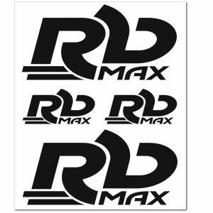 PLANCHE AUTOCOLLANTS RB MAX 150 X 200 MM NOIR