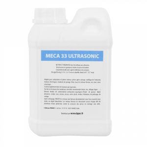 DETERGENT NETTOYEUR-BAC ULTRASONS PROFESSIONNEL MECA33 1L (PIECES MOTOS ET PIECES VELOS) (DILUTION 2%)