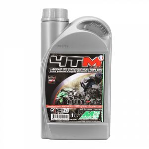 HUILE MOTEUR 4 TEMPS MINERVA MAXISCOOTER-MOTO 4TM SYNTHESE 10W30  (1L) (100% MADE IN FRANCE)