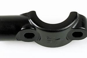 Collier de serrage SHIN YO cylindre de frein/embrayage, noir, pour guidon 7/8