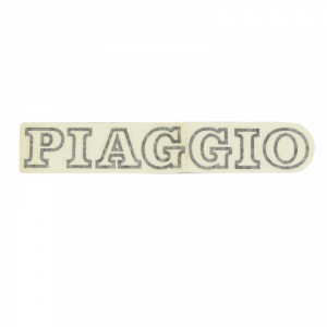 AUTOCOLLANT-STICKER-DECOR "PIAGGIO" DE SPOILER ORIGINE PIAGGIO 50 NRG 1998+2001  -464383-