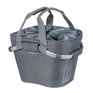 PANIER A/ANSE DEL.BASIL 2DAY CARRY POLYEST.C/ADAPT.KF GRIS - 11253 - 8715019112539