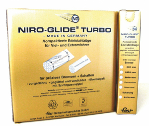 B/50 CÂBLES FREIN NIRO GLIDE TURBO ACIER INOX.2050mmx1.5mm - 104010022 - 4025923322356
