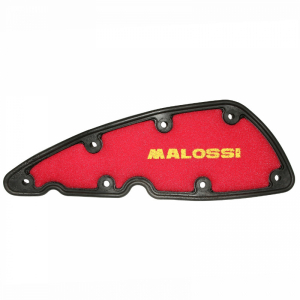 MOUSSE FILTRE A AIR MAXISCOOTER MALOSSI POUR PIAGGIO 350 BEVERLY 2012+, X10 2012+  ROUGE
