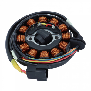 STATOR ALLUMAGE MAXISCOOTER ADAPTABLE MOTEUR KYMCO 125 PEOPLE S, 200 PEOPLE S-MALAGUTI 125 CIAK 4T CARBURATEUR-AIR  (12 PÔLES)  -SGR-