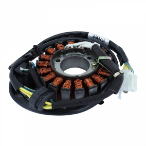 STATOR ALLUMAGE MAXISCOOTER ADAPTABLE MOTEUR KYMCO 250 GRAND DINK, PEOPLE, XCITING-DAELIM 250 S2  4T CARBURATEUR  (18 PÔLES - TRIPHASE)  -P2R-