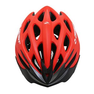 CASQUE VELO ADULTE GIST E-BIKE FASTER URBAN ROUGE MAT IN-MOLD TAILLE 52-58 REGLAGE MOLETTE 240GRS