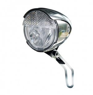 PHARE LED TRELOCK BIKE-I RETRO LS583 15LUX ARGENT A/SUPPORT - 8003279 - 4016167043206