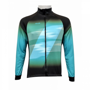 MAILLOT LONG ULD UNISEX THERM. RESPIRANT TURQUOISE/NOIR T.XS - C303 XS - 8425402764824