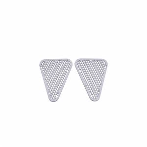GRILLE DE COQUE AR SCOOT REPLAY DESIGN POUR MBK 50 BOOSTER 2004+-YAMAHA 50 BWS 2004+ BLANC (PAIRE)